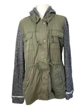 Mudd Sweater Coat with Hood